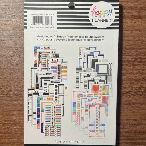 The Happy Planner Office Happy Planner Sticker Book Boldly You